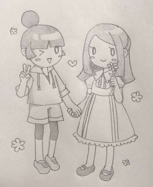 アナログでお絵描きするトピ