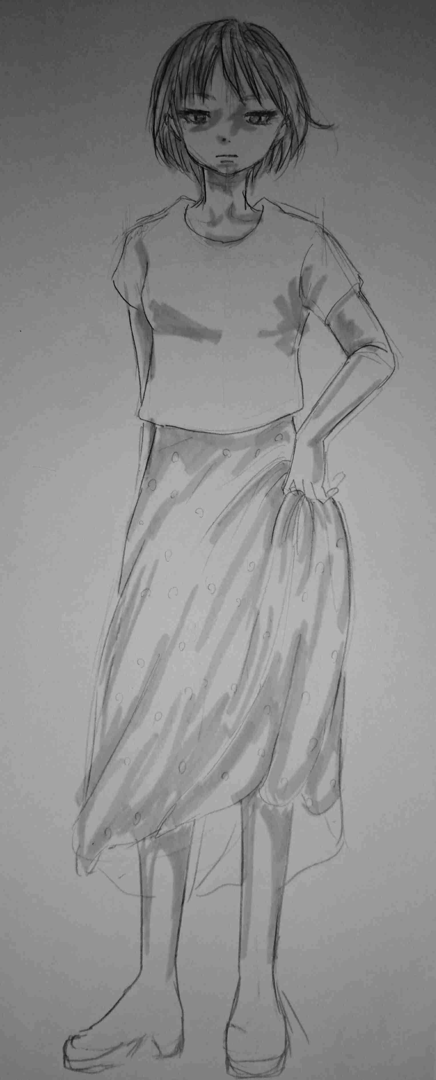 アナログでお絵描きするトピ
