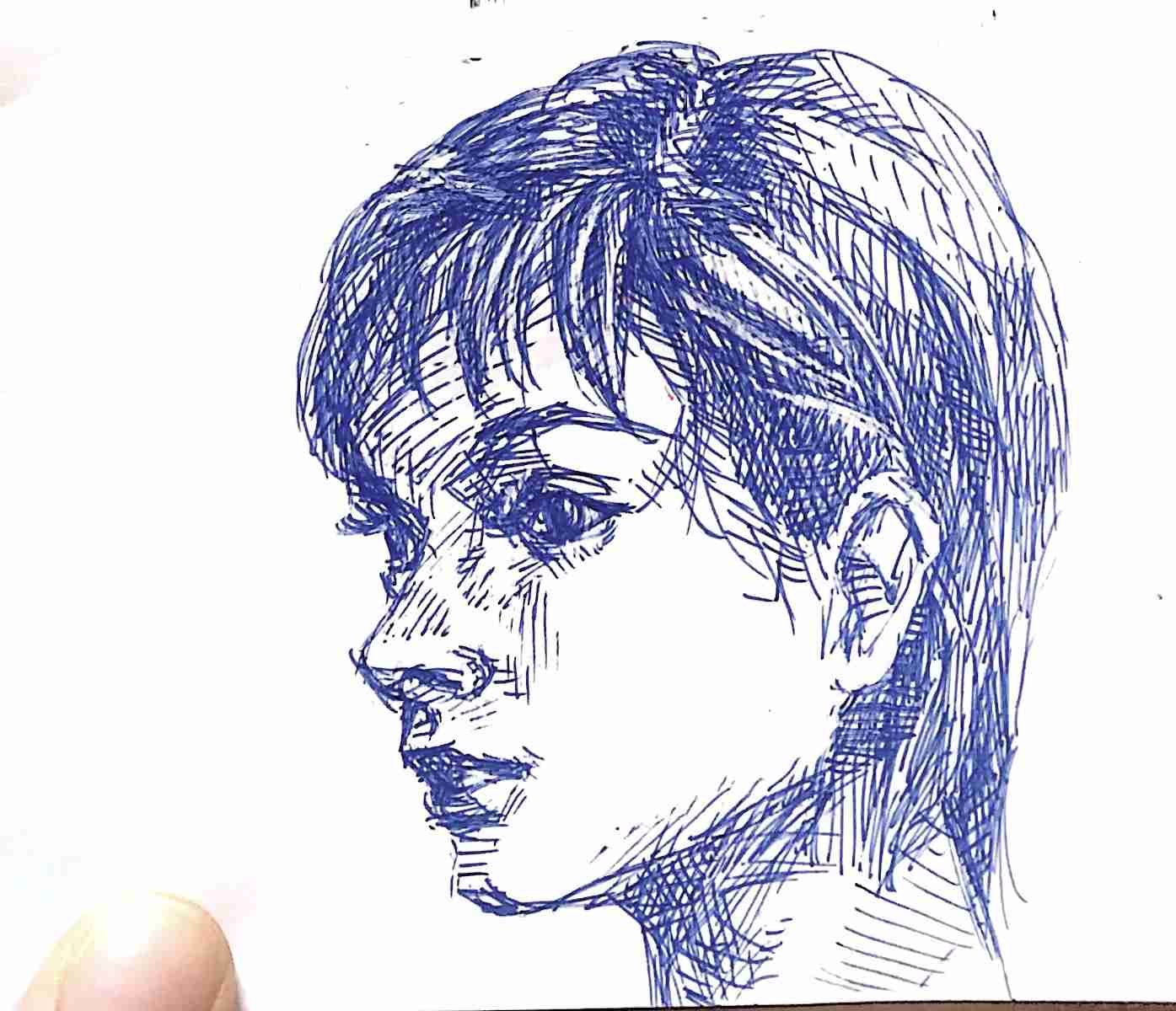アナログでお絵描きするトピ