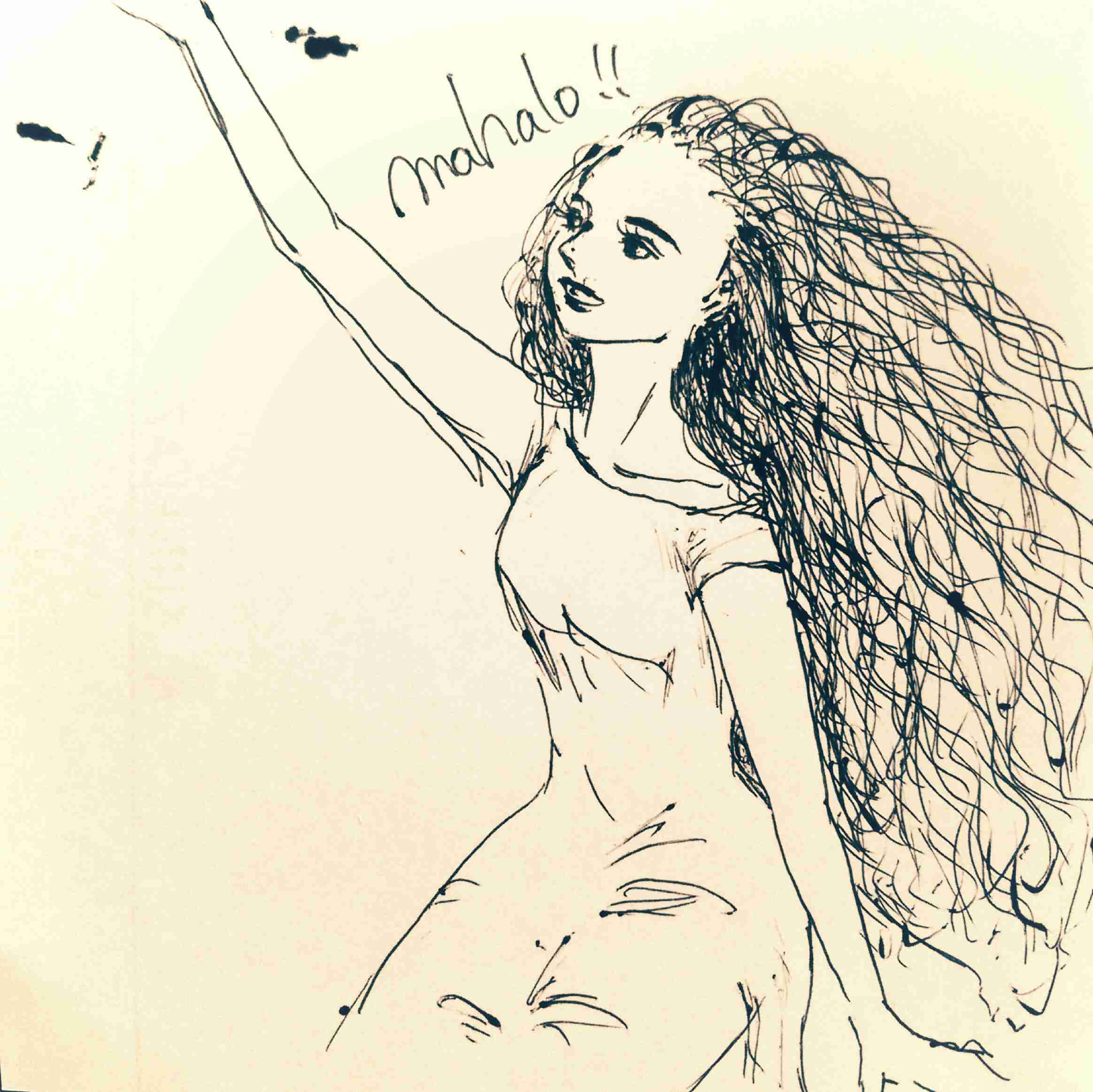 アナログでお絵描きするトピ