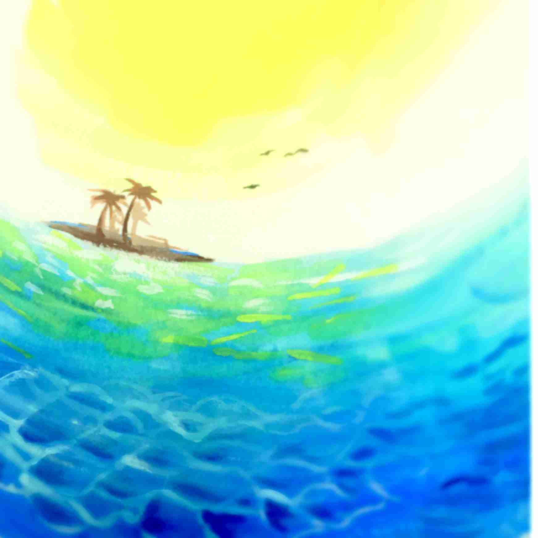 アナログでお絵描きするトピ