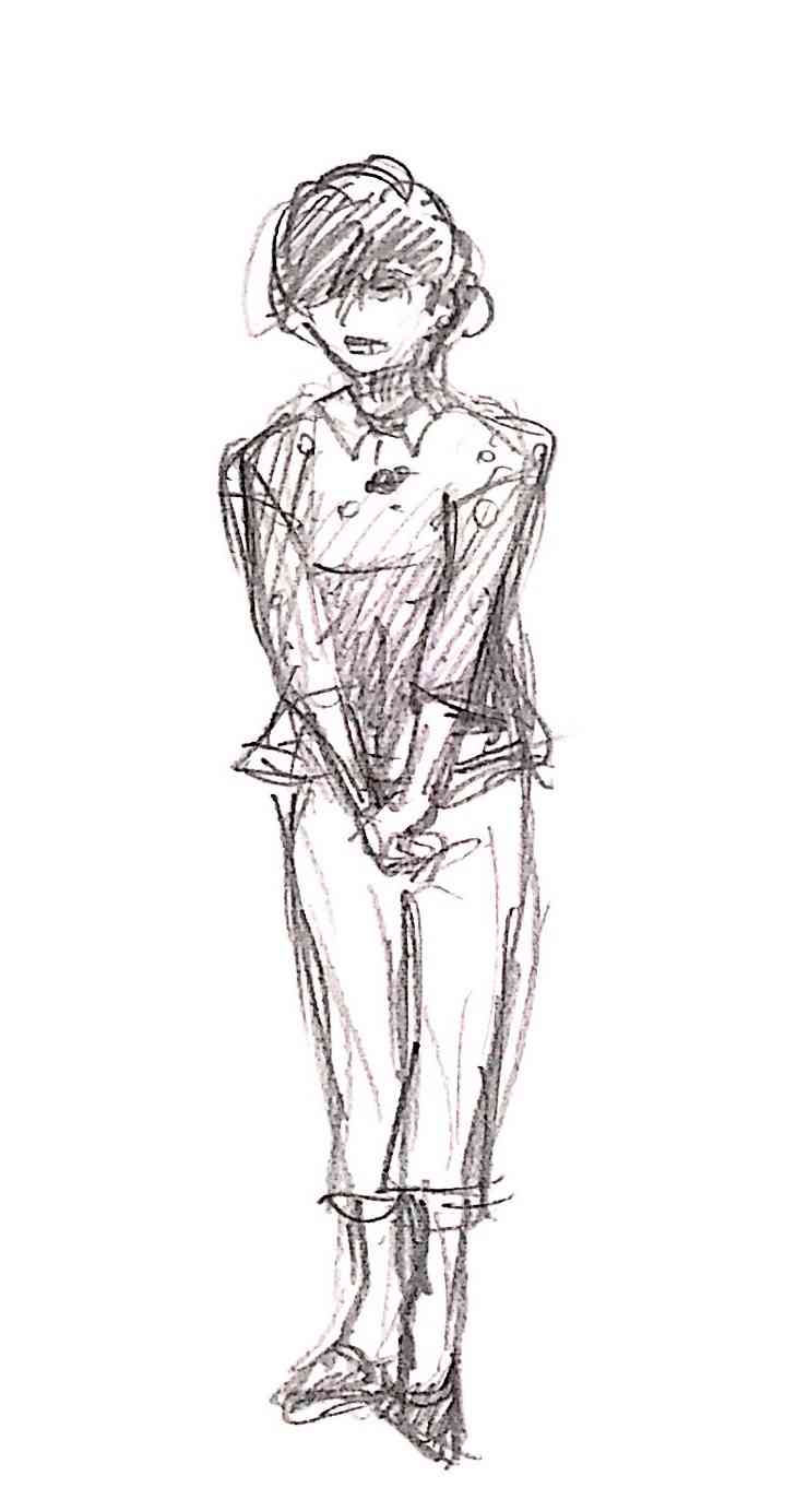 アナログでお絵描きするトピ