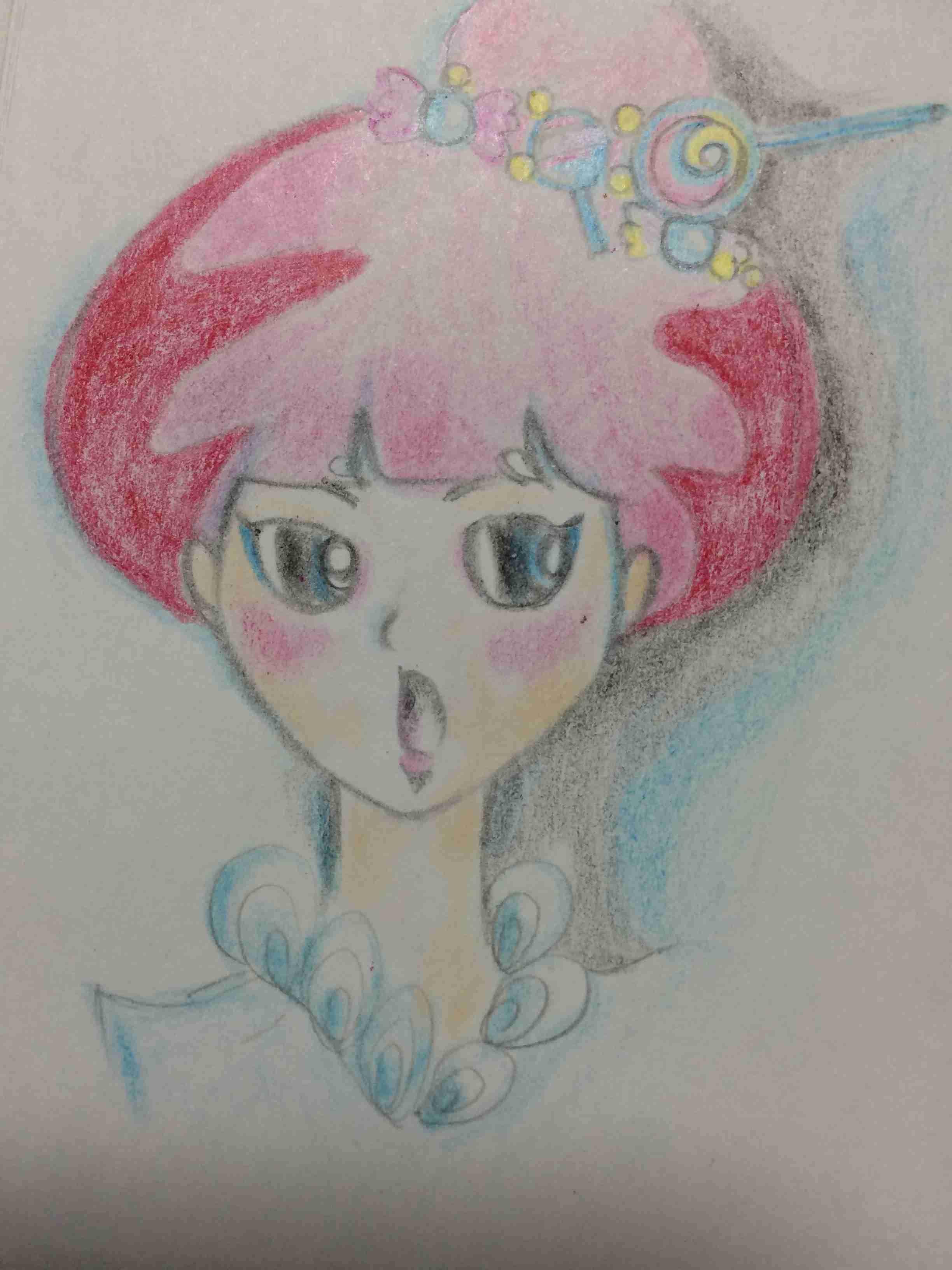 アナログでお絵描きするトピ