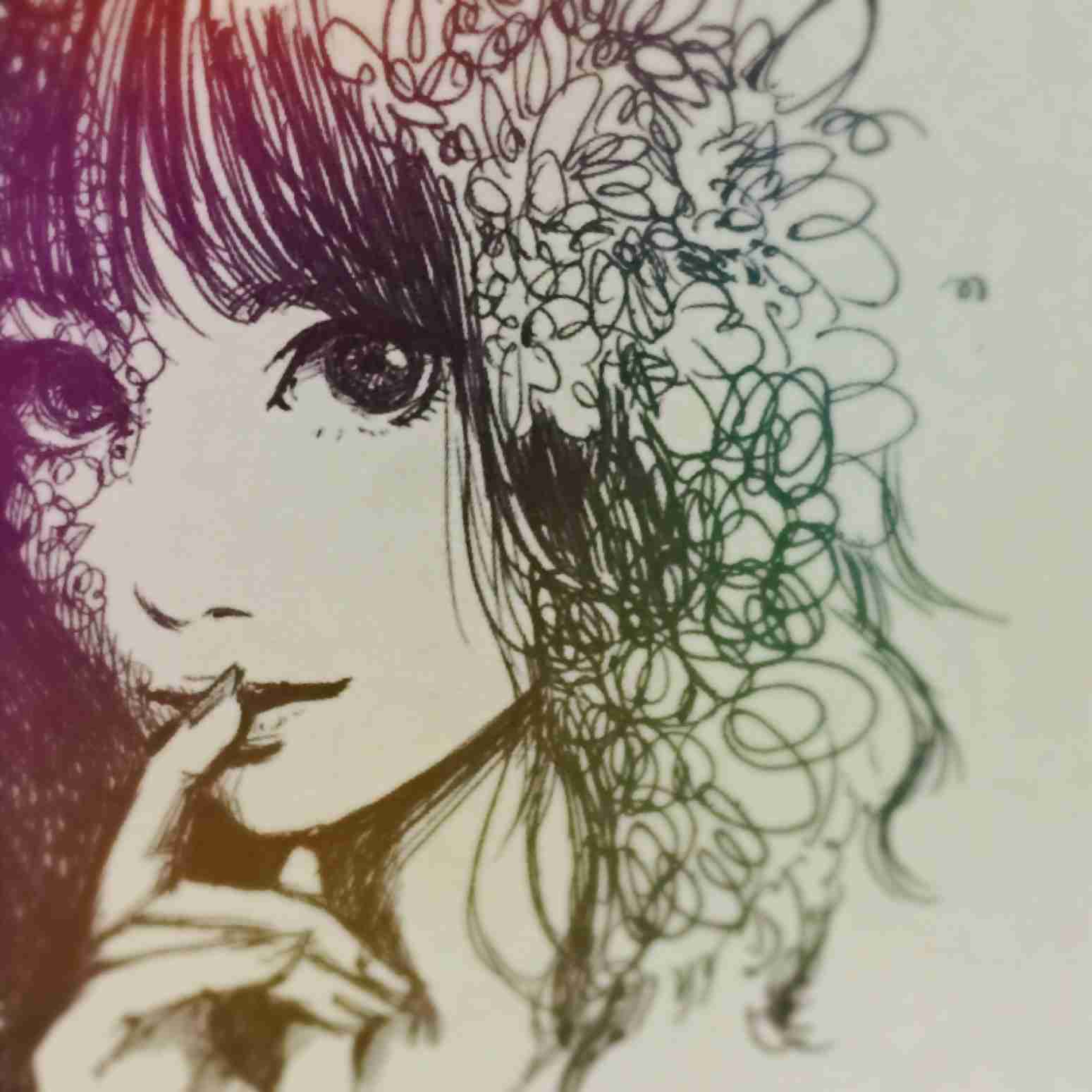アナログでお絵描きするトピ