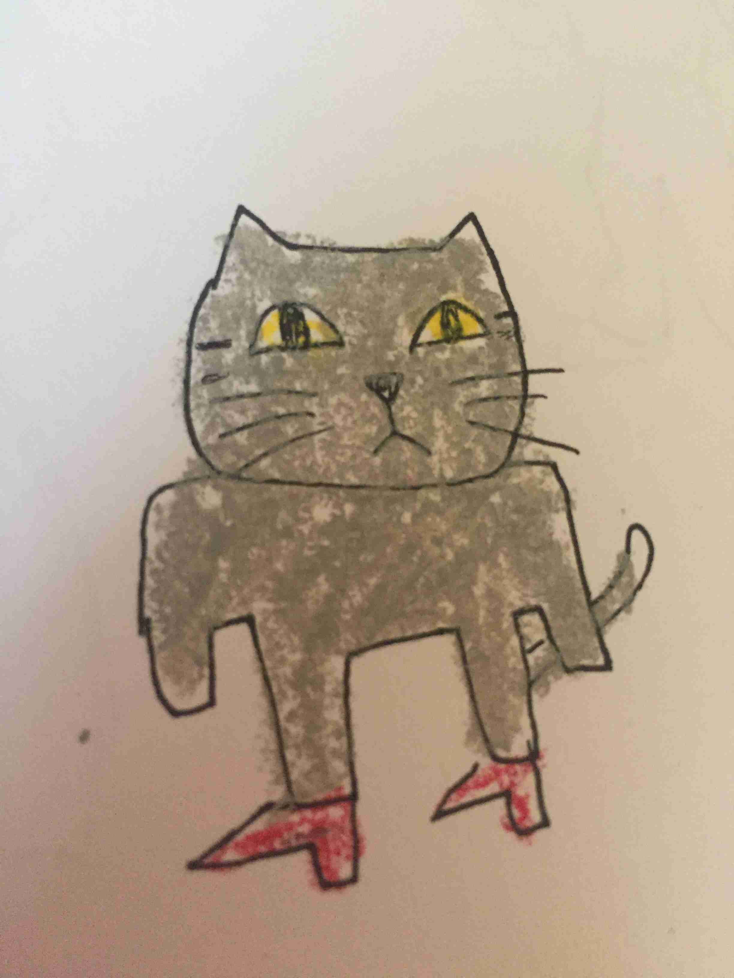 アナログでお絵描きするトピ