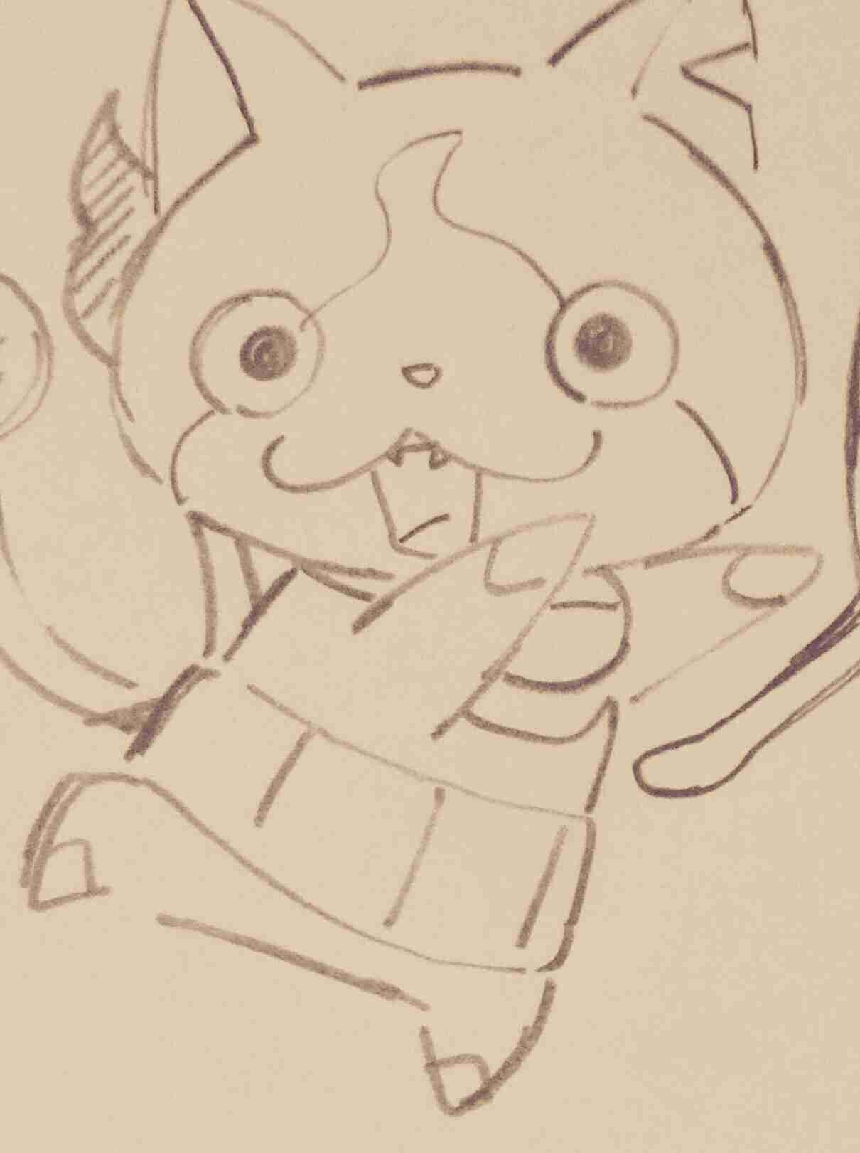 アナログでお絵描きするトピ