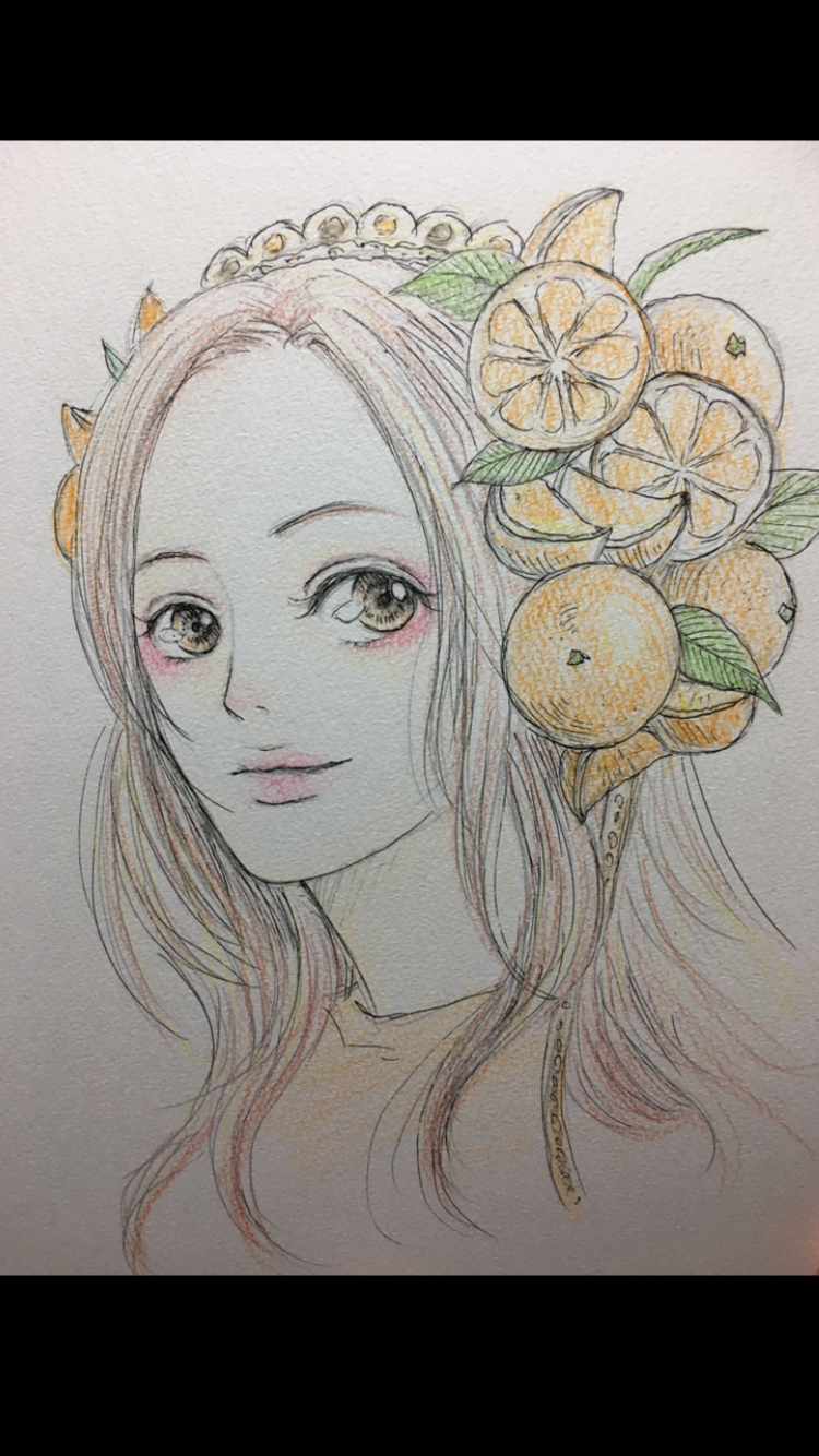 アナログでお絵描きするトピ