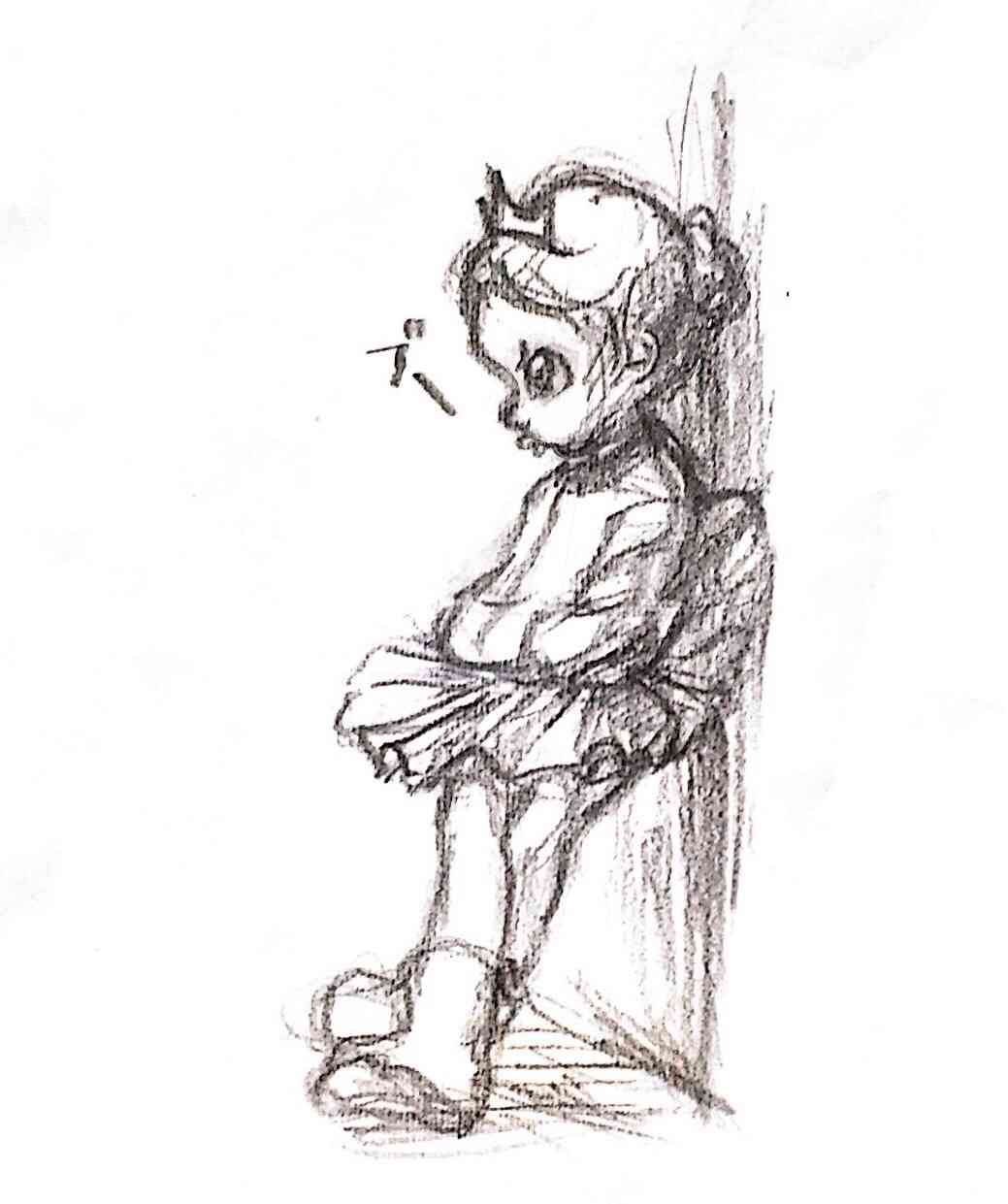 アナログでお絵描きするトピ