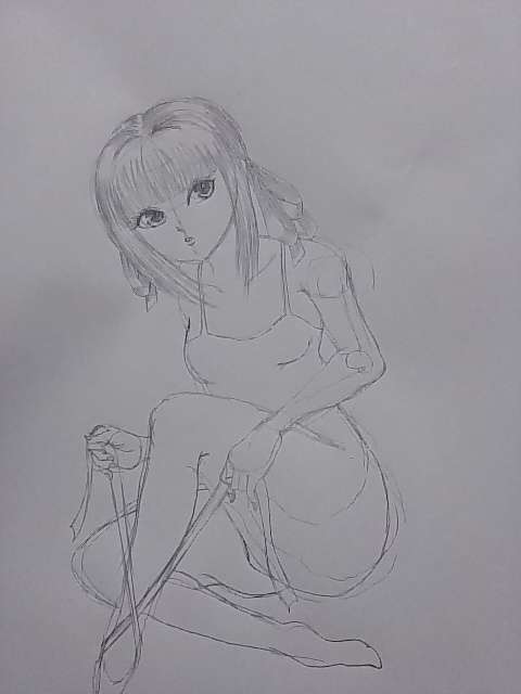 アナログでお絵描きするトピ