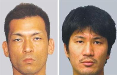 【博多金塊窃盗】指名手配の２人、パトカー追跡中に事故