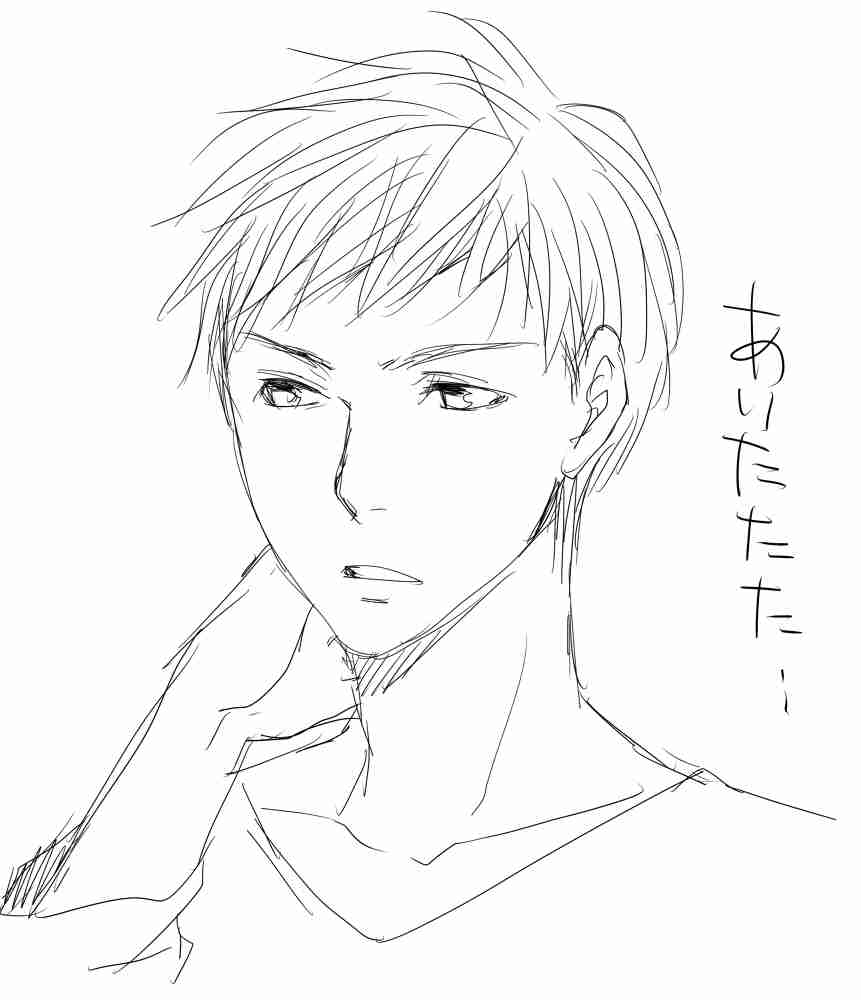 イケメンを描くトピ(絵トピ)