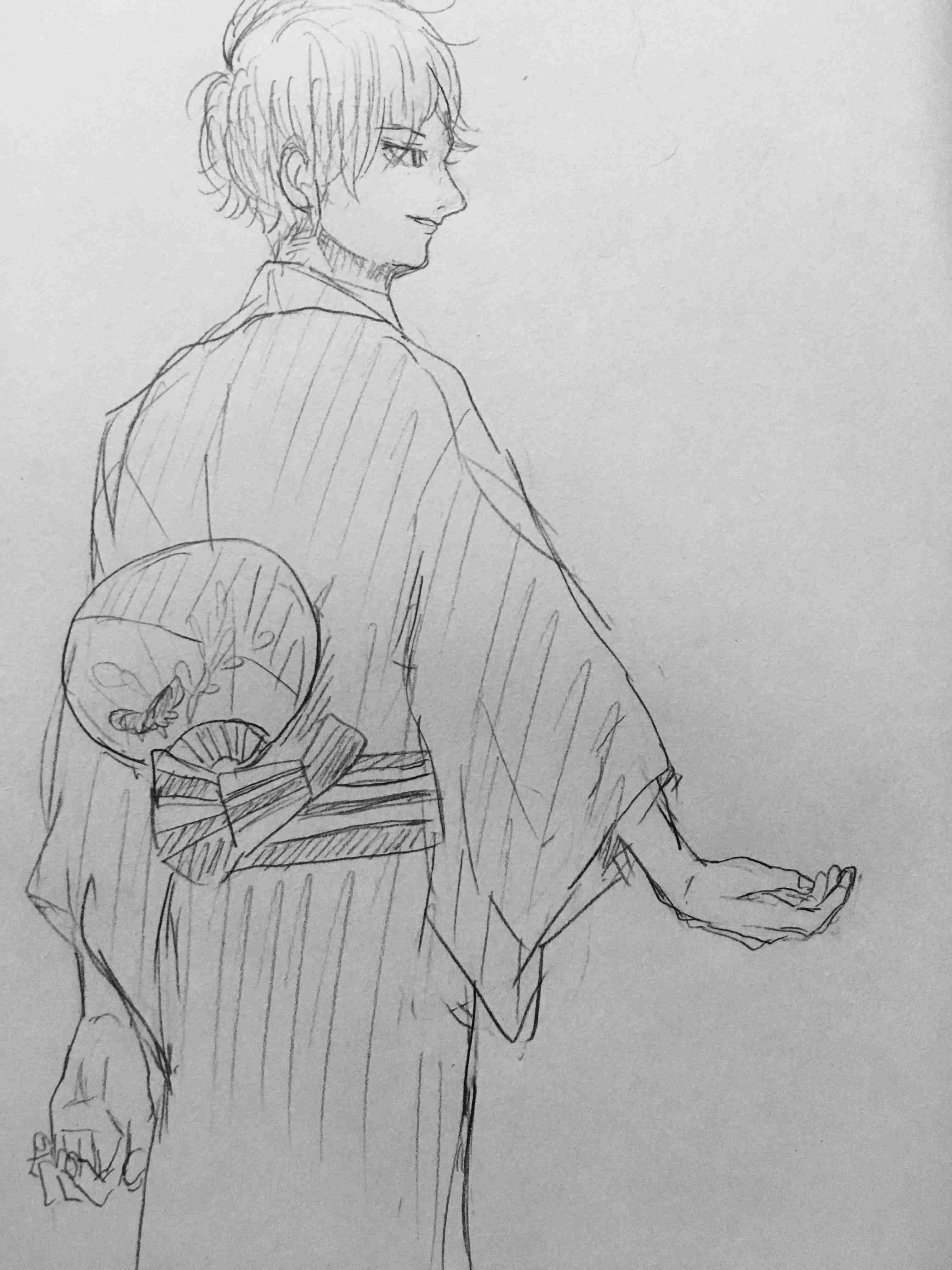 イケメンを描くトピ(絵トピ)