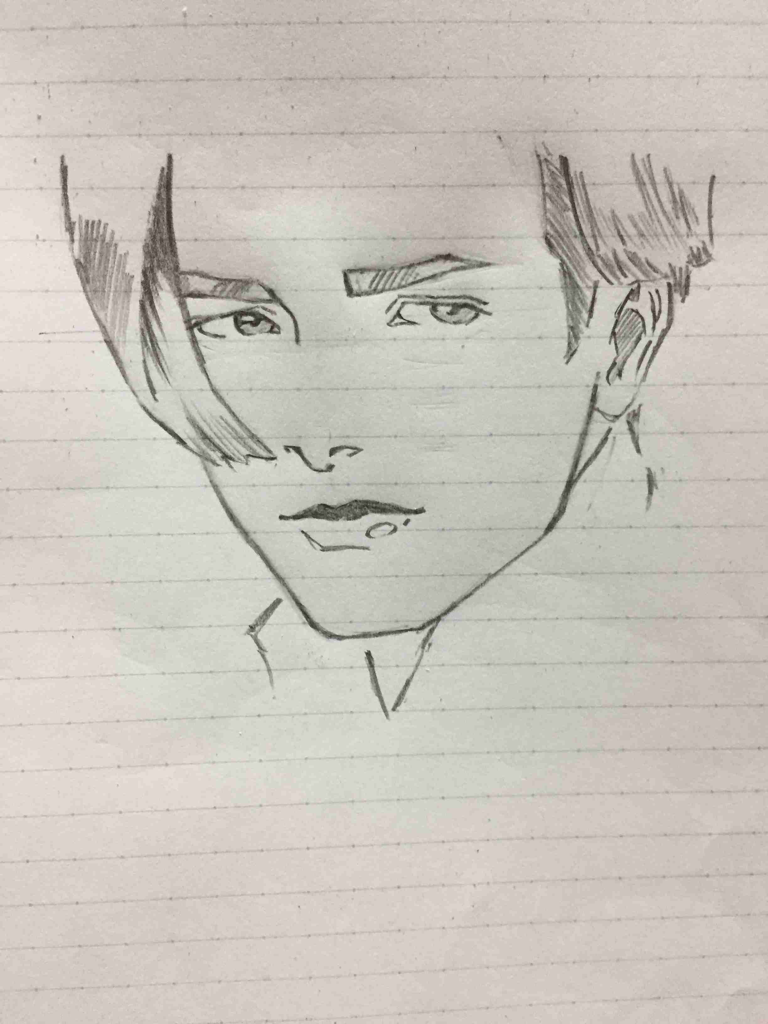 イケメンを描くトピ(絵トピ)
