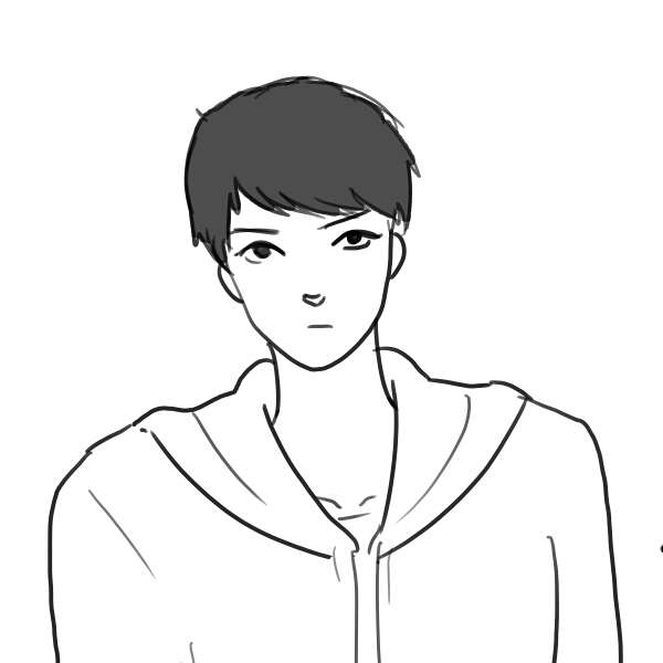 イケメンを描くトピ(絵トピ)