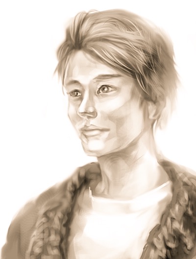イケメンを描くトピ(絵トピ)