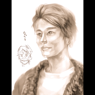 イケメンを描くトピ(絵トピ)