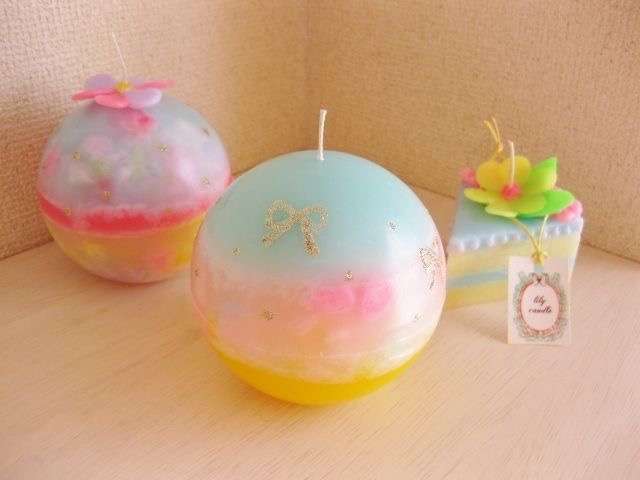 素敵なキャンドルの画像