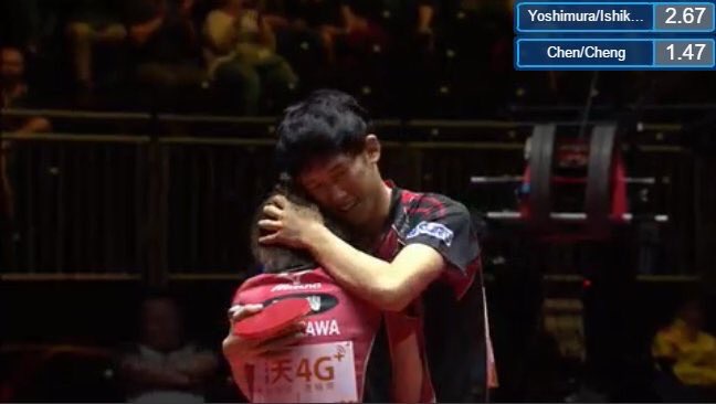 【卓球】石川佳純、吉村真晴組、48年ぶり金！　フルセット奇跡の大逆転、2大会連続決勝で号泣V