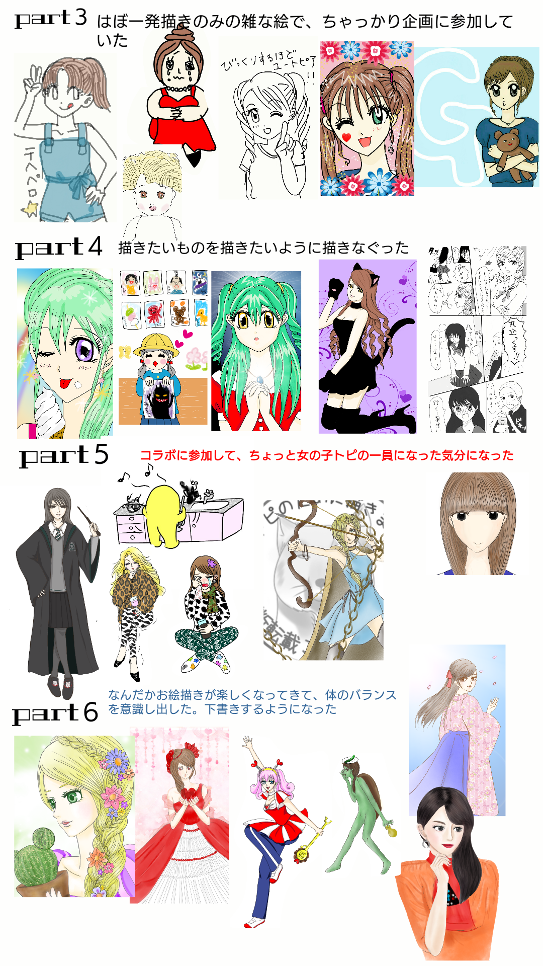 女の子の絵を描くトピPart7