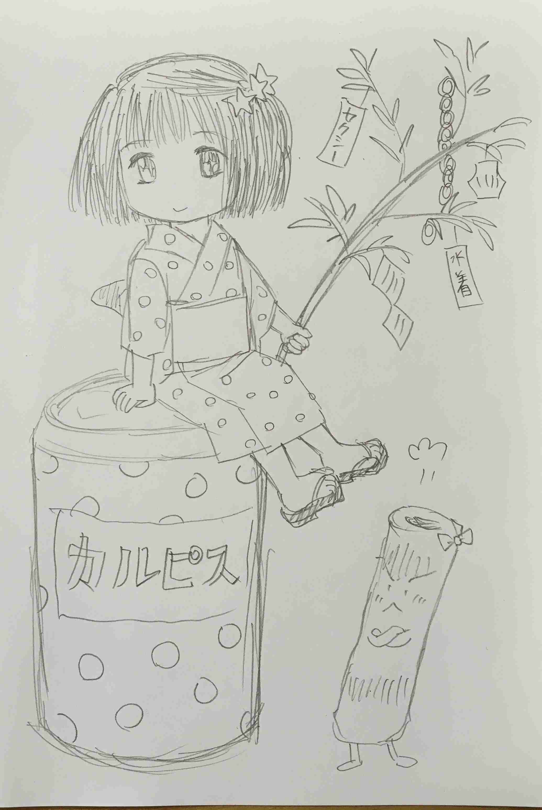 女の子の絵を描くトピPart7