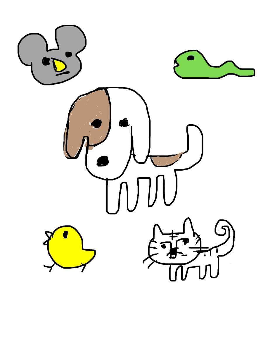 【お絵かきトピ】動物の絵を描こう!