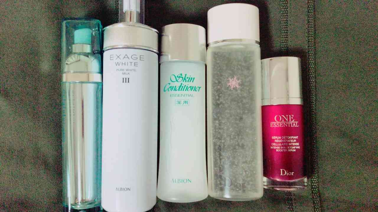 年齢とスキンケアの使用アイテムと順序教えてください！