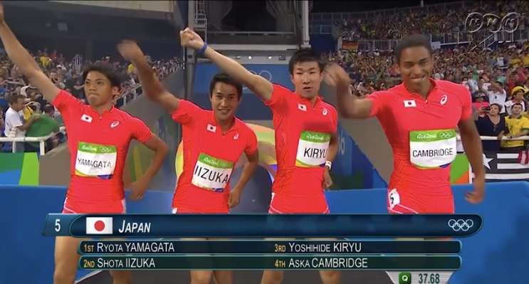 【世界陸上】日本銅！今大会初のメダル　男子400リレー