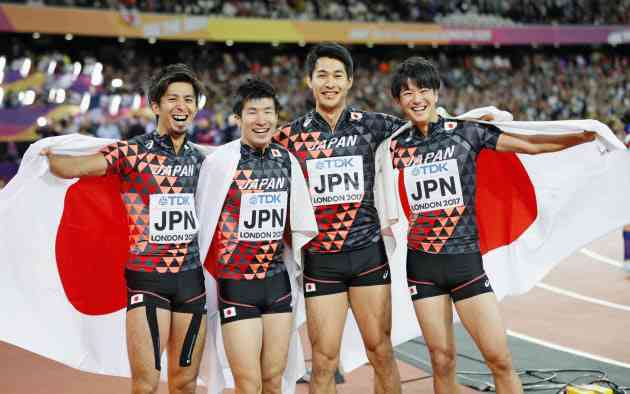 【世界陸上】日本銅！今大会初のメダル　男子400リレー