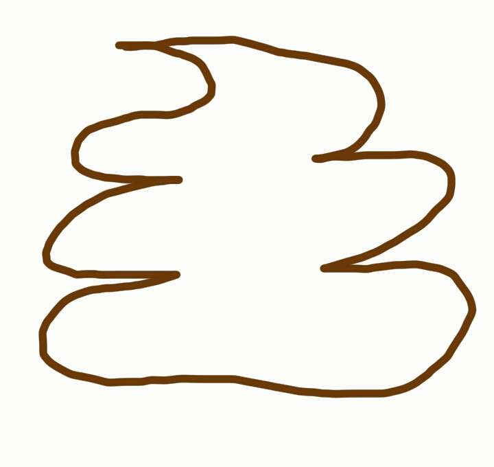 一筆描きのお絵かきトピ
