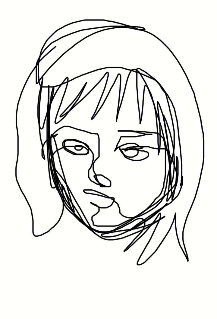 一筆描きのお絵かきトピ