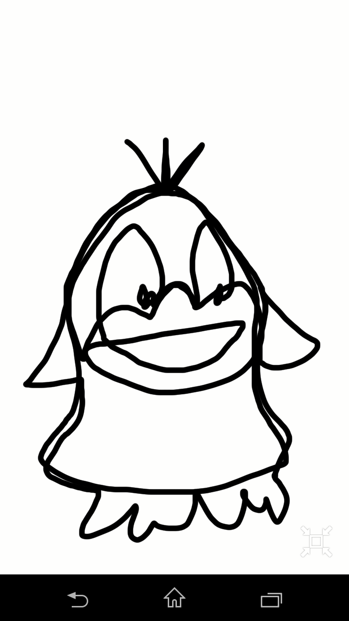 一筆描きのお絵かきトピ