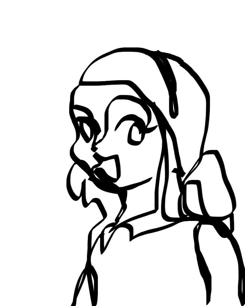 一筆描きのお絵かきトピ