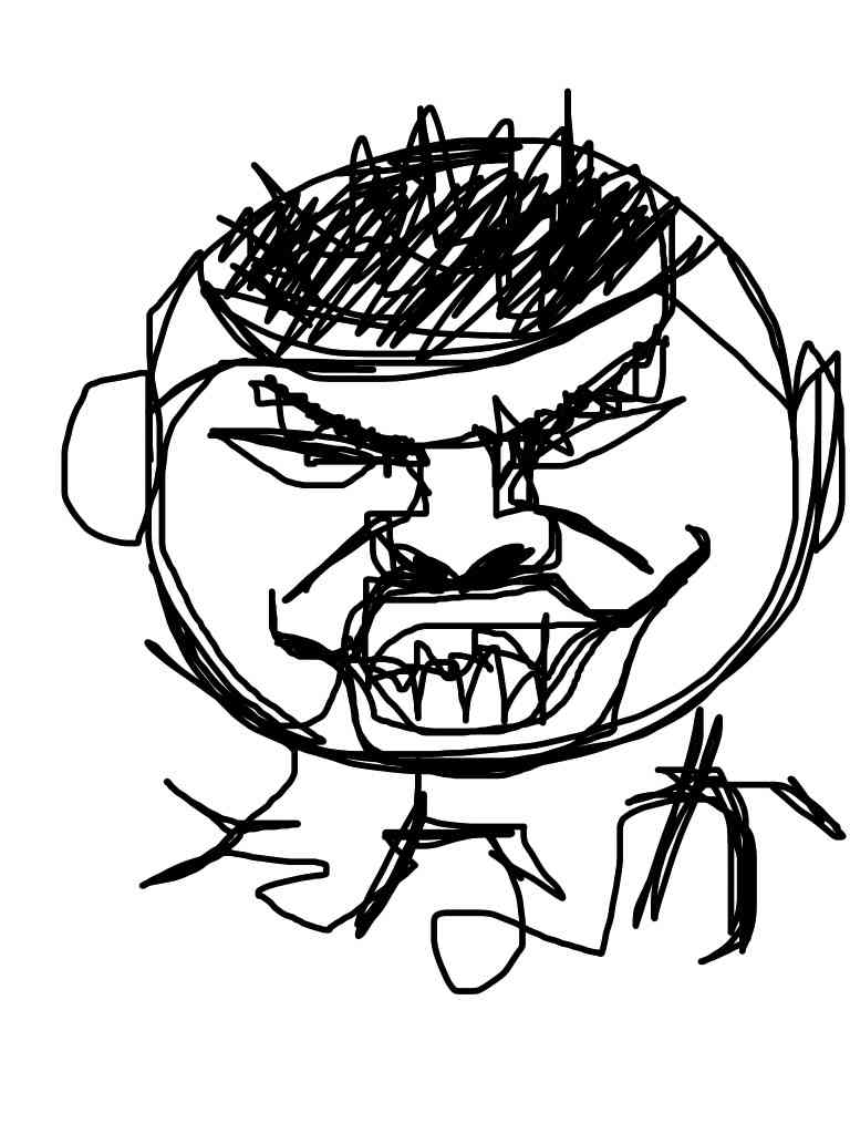 一筆描きのお絵かきトピ