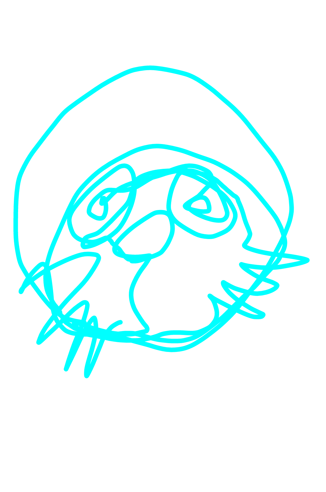 一筆描きのお絵かきトピ