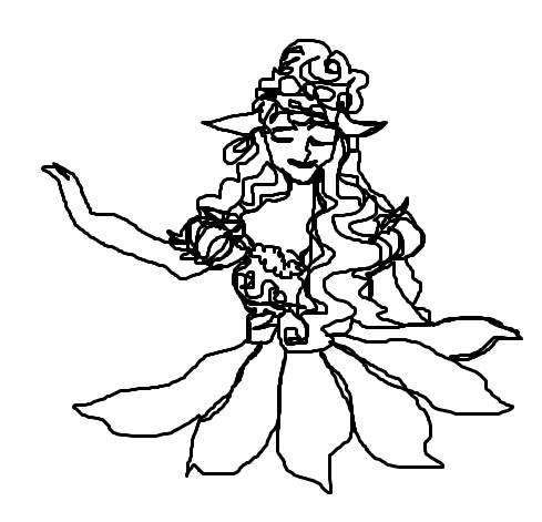 一筆描きのお絵かきトピ