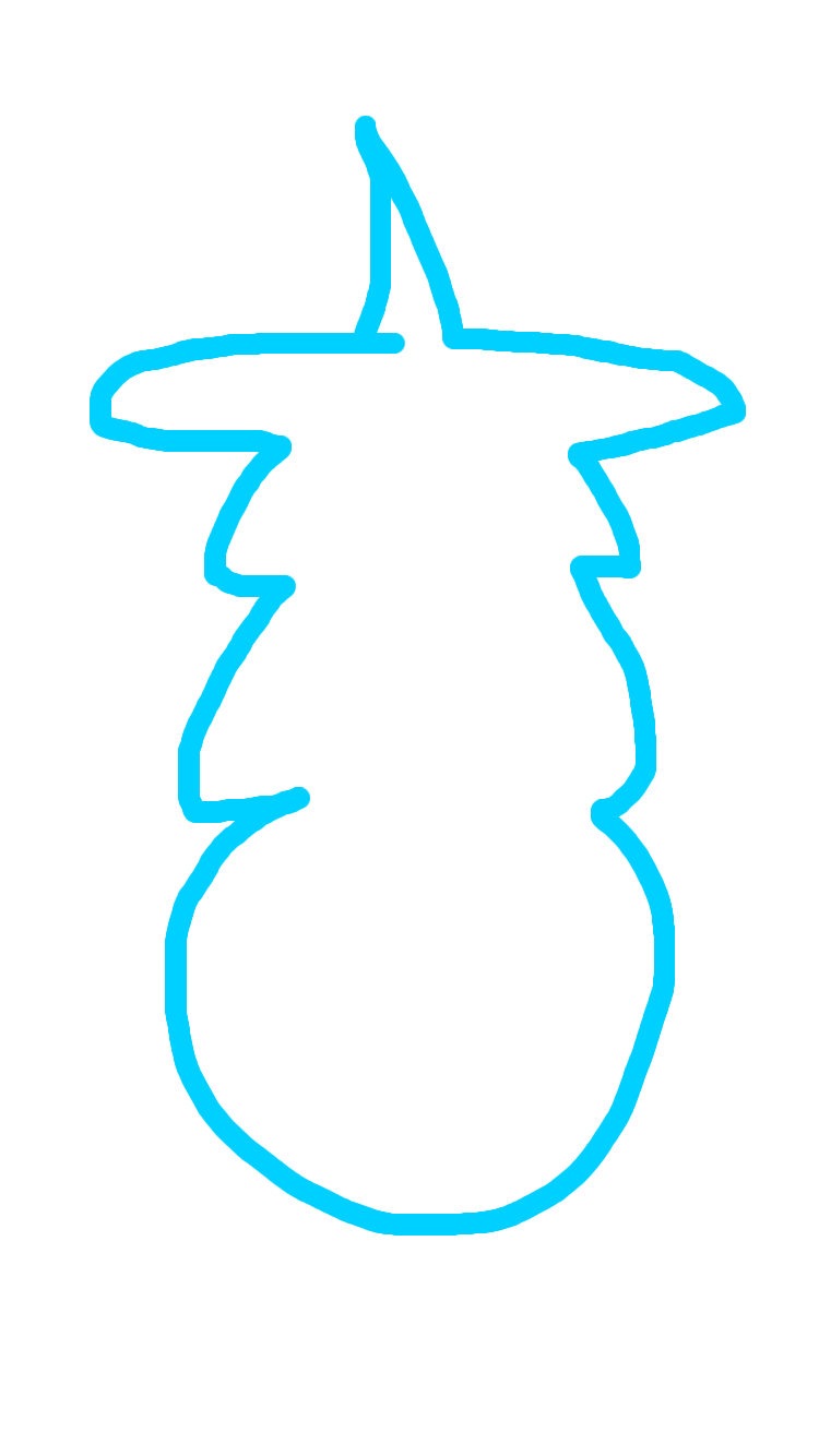一筆描きのお絵かきトピ