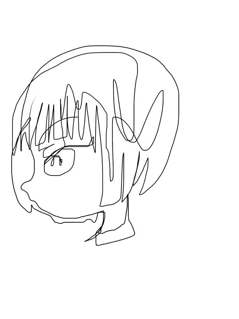 一筆描きのお絵かきトピ