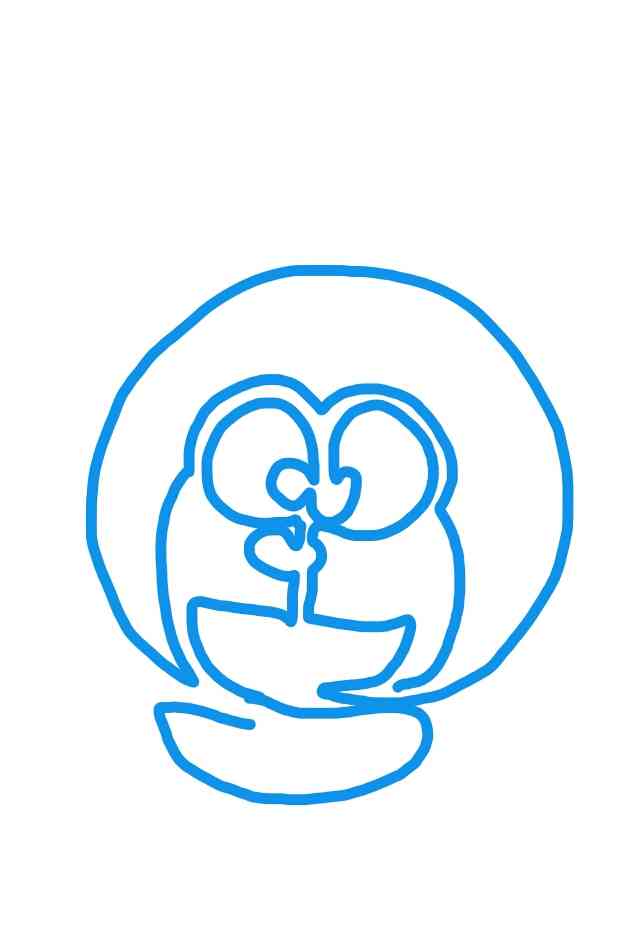 一筆描きのお絵かきトピ