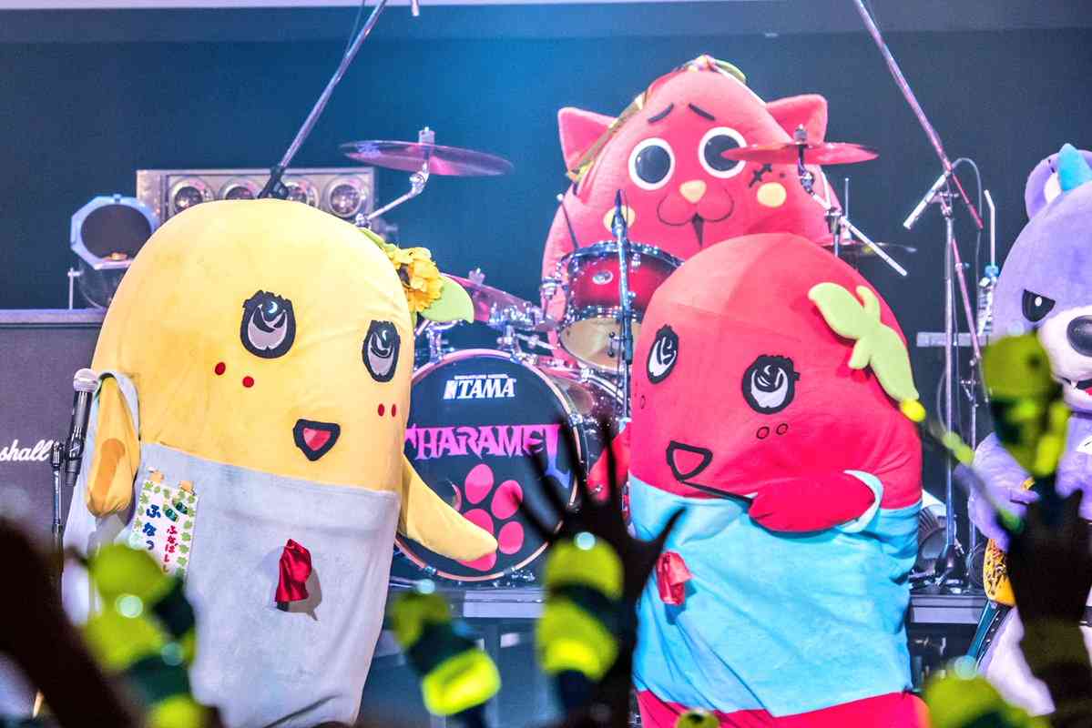 【画像】キャラクターたちによるコンサート