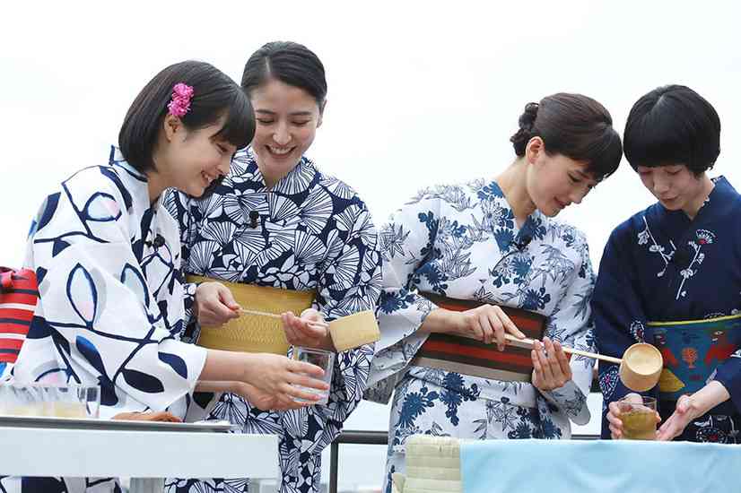 夏！浴衣姿の有名人画像