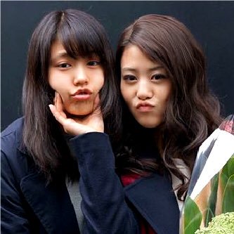 女優のツーショット画像