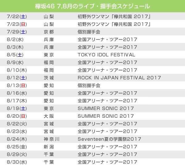 欅坂46の全国ツアー初日にセンター平手友梨奈が倒れる非常事態