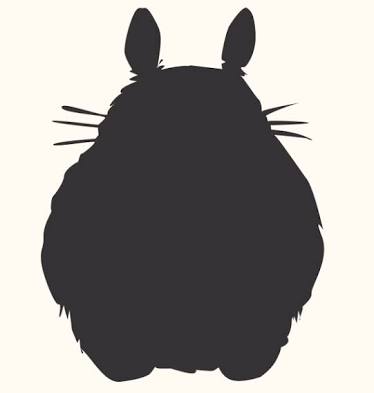 キャラクターをシルエットで描いて分かったらプラスを押すトピ