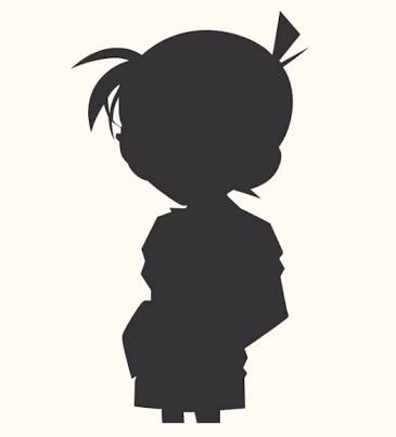 キャラクターをシルエットで描いて分かったらプラスを押すトピ