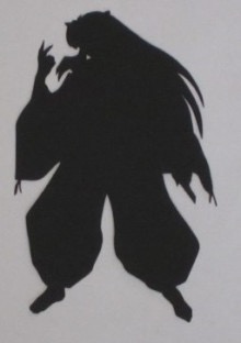 キャラクターをシルエットで描いて分かったらプラスを押すトピ