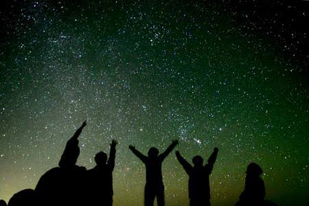 星空に癒されたい
