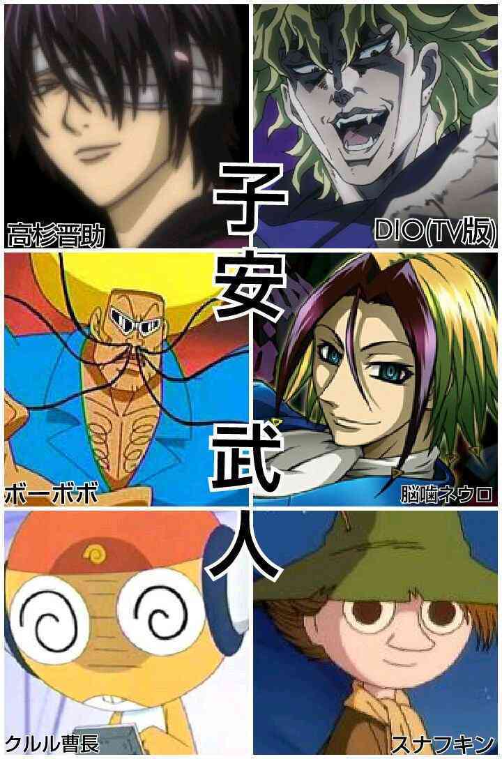 同じ声優のキャラクター!