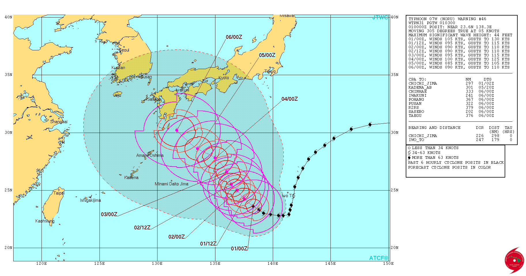 【台風5号】世界の台風予想、13パターンに意見割れる