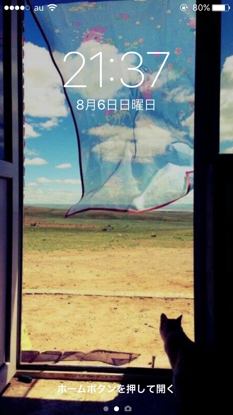 スマホロック画面見せ合うトピ