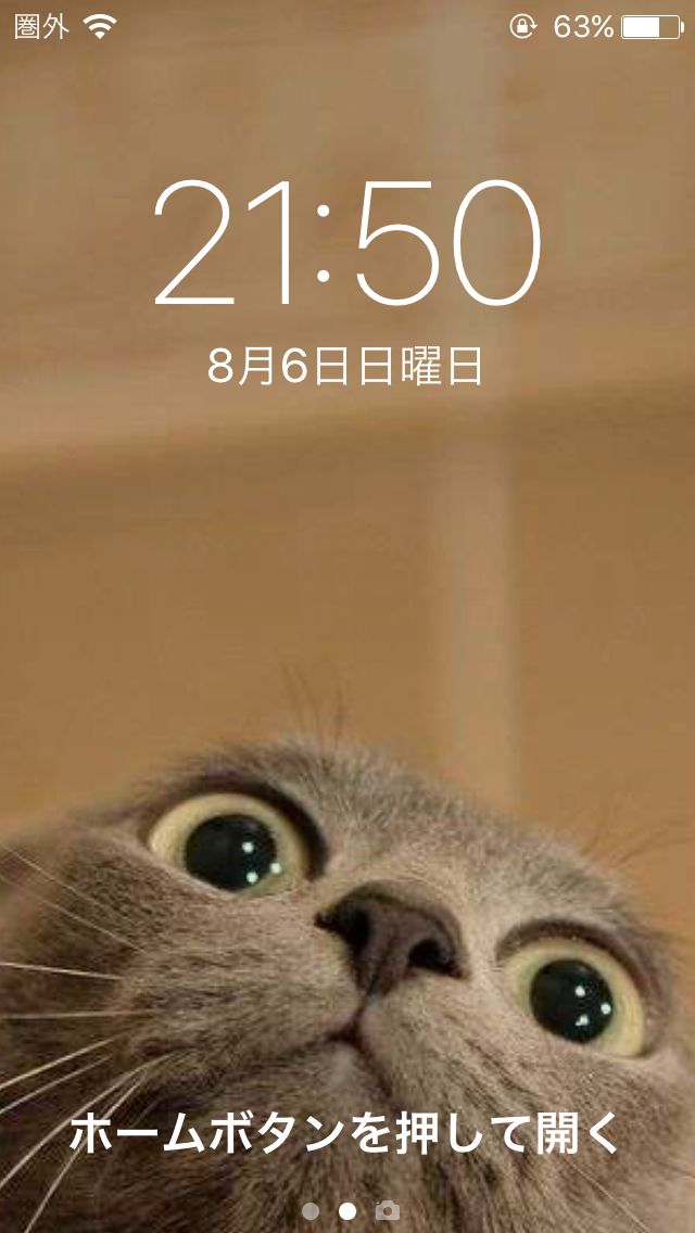 スマホロック画面見せ合うトピ